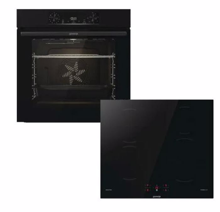 SET FOuRNOS BOP6737E02BK + ESTIA GI601FMC -745394 GORENJE